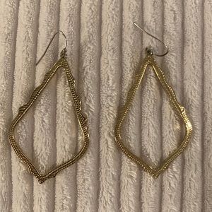 Kendra Scott Sophee drop earrings in gold